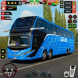 Coach Bus Game 3D Bus Driver icon