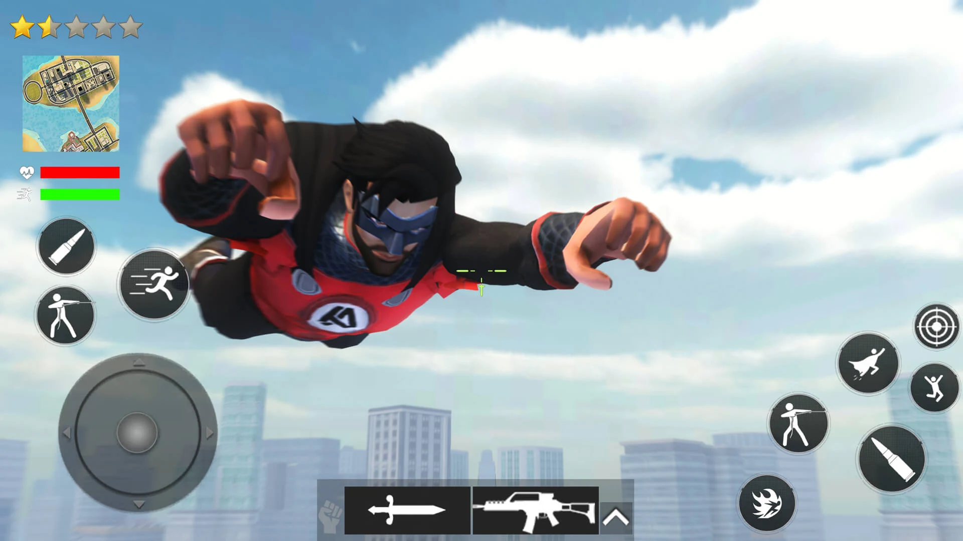 Spider Rope City Action Game screenshot
