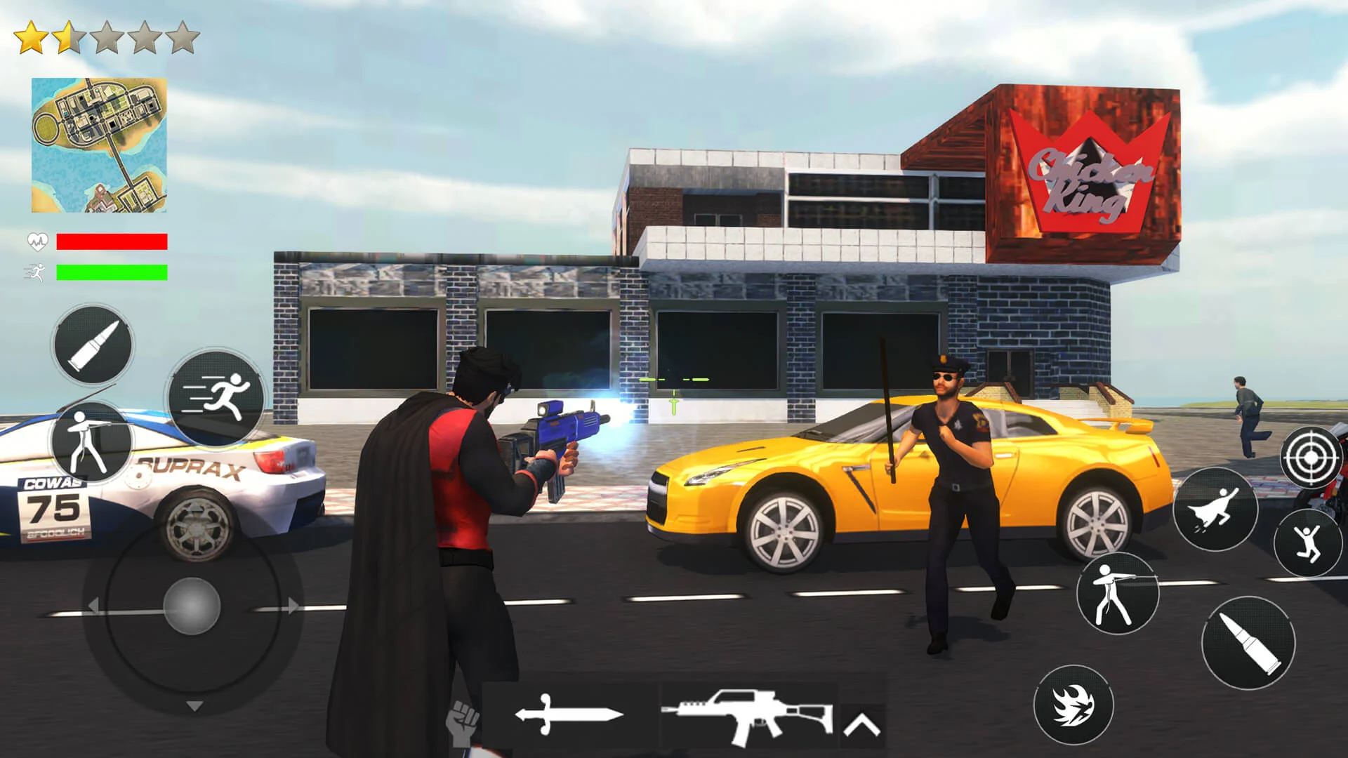 Spider Rope City Action Game screenshot