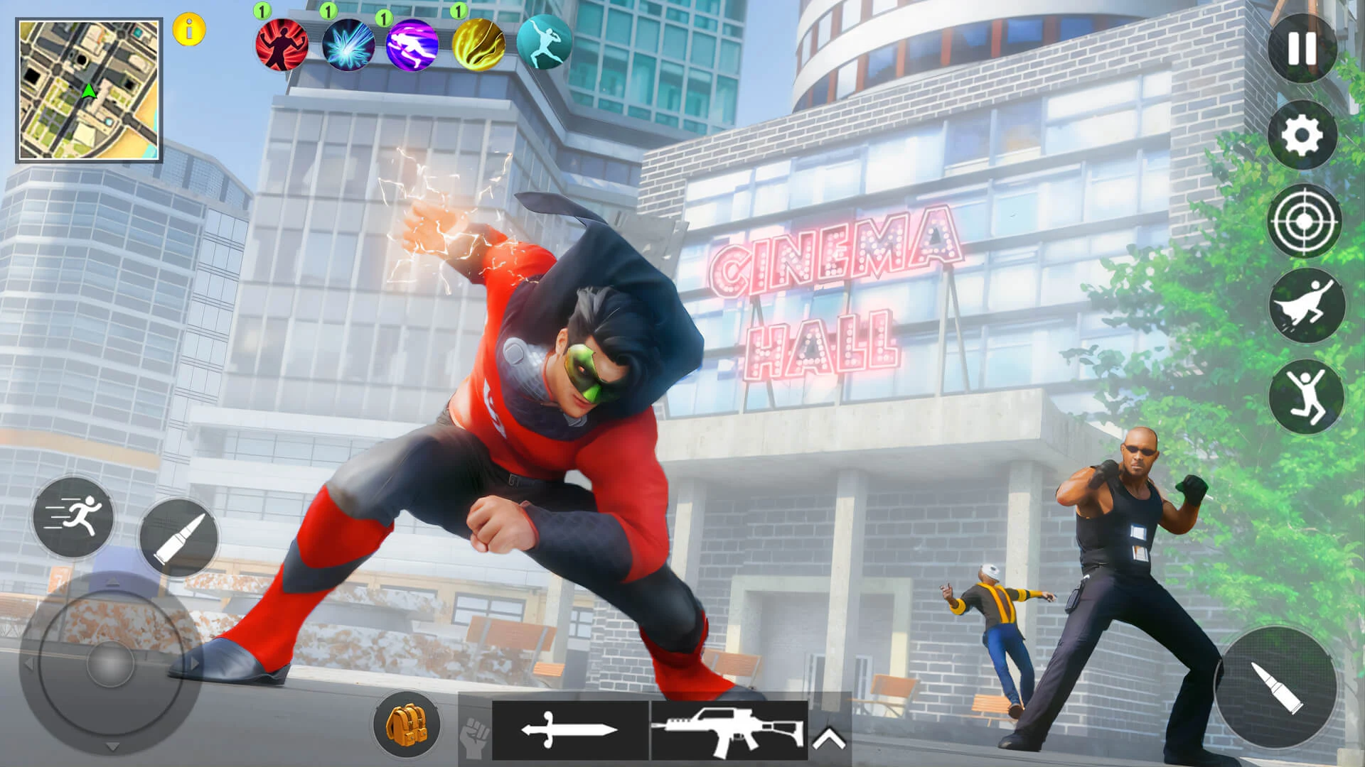 Spider Rope City Action Game screenshot