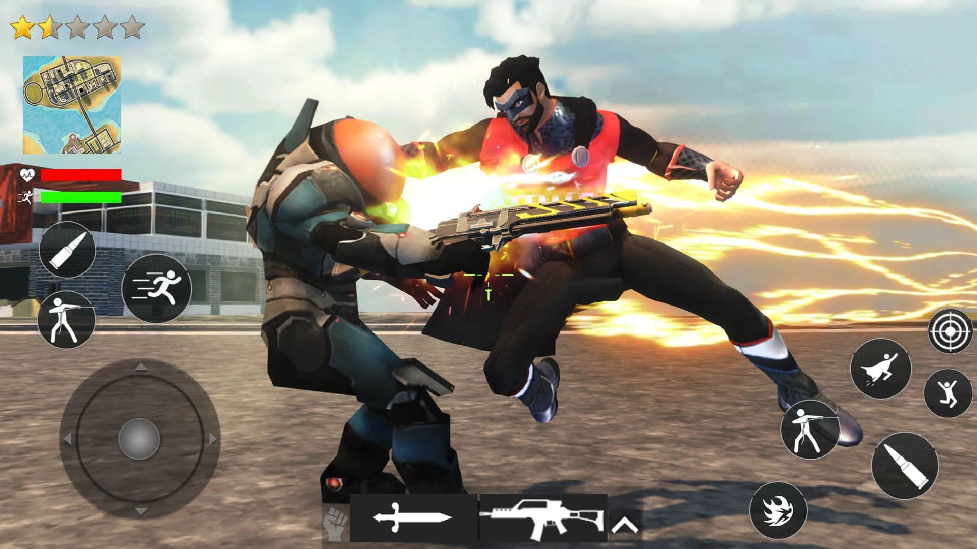 Spider Rope City Action Game screenshot